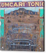 Tucumcari Tonight Mural - Route 66 Acrylic Print