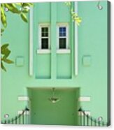 Turquoise House Acrylic Print