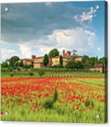 Tuscany Countryside Acrylic Print