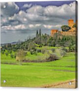 Tuscany In Verdant Spring Acrylic Print