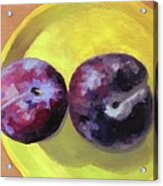 Two Plums Acrylic Print