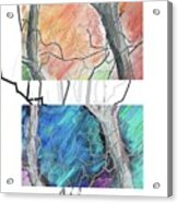 Two Trees Acrylic Print