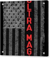 Ultra Maga Us Flag Acrylic Print