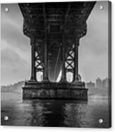 Under Manhattan Bridge, New York Acrylic Print