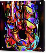 My Alto Sax Acrylic Print