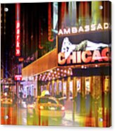 Urban Stretch - Broadway Acrylic Print