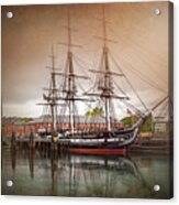 Uss Constitution Boston Acrylic Print