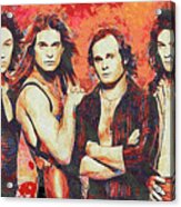 Van Halen Art And The Cradle Will Rock Acrylic Print