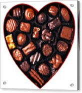 Variety Of Chocolates Acrylic Print