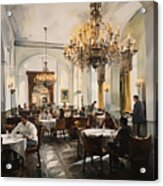 Venetian Dining Room - A Taste Of History And Luxury In Hot Springs Acrylic Print