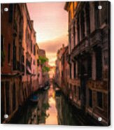 Venice Canal Italy Acrylic Print