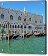Venice - Gondolas Acrylic Print