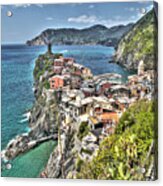 Vernazza  Cinque Terre - Five Lands Italy Acrylic Print