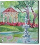 Versailles Park Acrylic Print