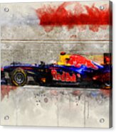 Vettel 2011 Acrylic Print