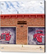 Victor Fire Station Acrylic Print