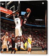 Victor Oladipo And James Johnson Acrylic Print