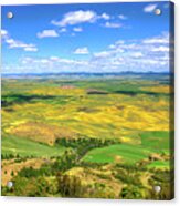 View From Steptoe Butte Acrylic Print