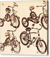 Vintage Catalog Toys Bicycles Acrylic Print
