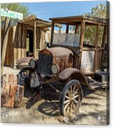 Vintage Delivery Truck Acrylic Print