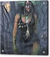 Voodoo Woman Acrylic Print