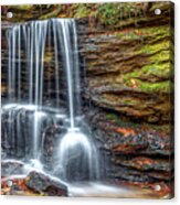 Upper Bell Falls Iii Acrylic Print