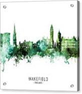 Wakefield England Skyline #20 Acrylic Print