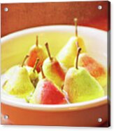 Washing Pears Acrylic Print