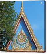 Wat Bung Temple Gate Dthnr0221 Acrylic Print