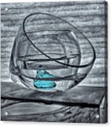 Water And Glass Iii Acrylic Print