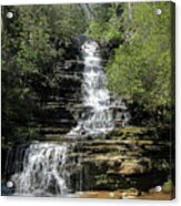 Waterfall - Panther Falls, Ga. Acrylic Print