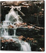 Waterfall - Shohola Falls Pa Acrylic Print