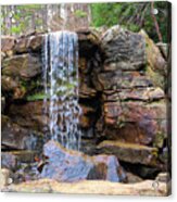 Waterfalls In Arkansas Acrylic Print