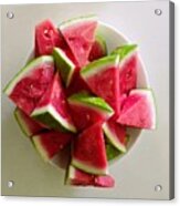 Watermelon Acrylic Print