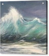 Wave Watching Acrylic Print