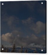 West Shore Lake Tahoe, California, U.s.a., El Dorado National Forest As Seen From South Shore Acrylic Print