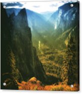 West Yosemite Valley Light Acrylic Print