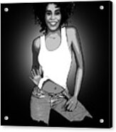 Whitney Houston Acrylic Print