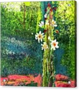 Wild Thing-cactus Flowers Acrylic Print