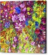 Wildflowers Are Beautiful Too Acrylic Print
