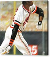 Willie Mccovey Giants Art Acrylic Print