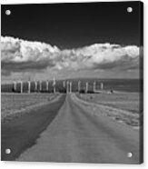 Windmills At The End Of The Road Acrylic Print