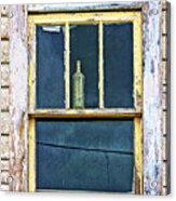 Window With A Bottle Newfoundland Acrylic Print