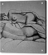 Women Sleeping Acrylic Print