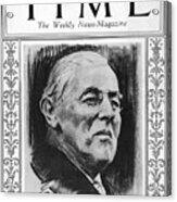 Woodrow Wilson - 1923 Acrylic Print
