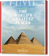 World's Greatest Places 2023 - Giza, Egypt Acrylic Print