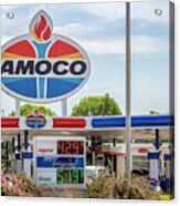 World's Largest Amoco Sign - Route 66 - St Louis Acrylic Print