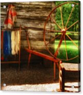 Yarnwork At The Mill Acrylic Print