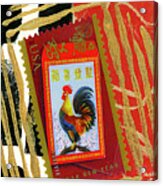 Year Of The Rooster Acrylic Print