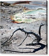 Yellowstone Geyser Pools 2 Acrylic Print